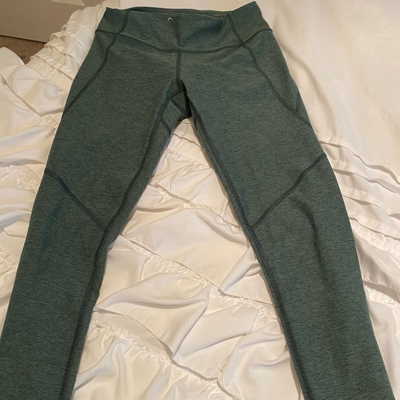 OUTDOOR VOICES GREEN LEGGINGS - Picture 3 of 4
